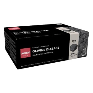 Saunasteine aus Olivin-Diabasgestein, Aufgusssteine...