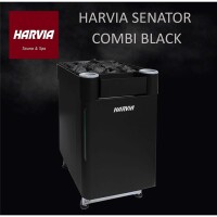Saunakachels Harvia Senator Combi Schwarz aparte regelaar ve